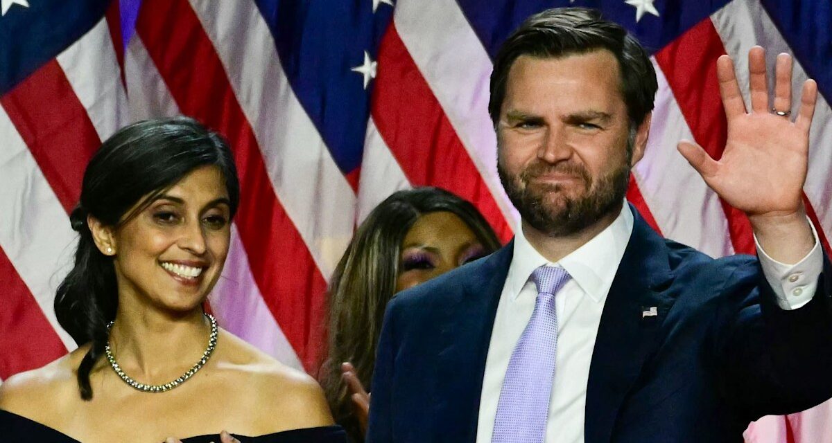 Usha, l&rsquo;épouse de JD Vance, est enceinte de son quatrième enfant