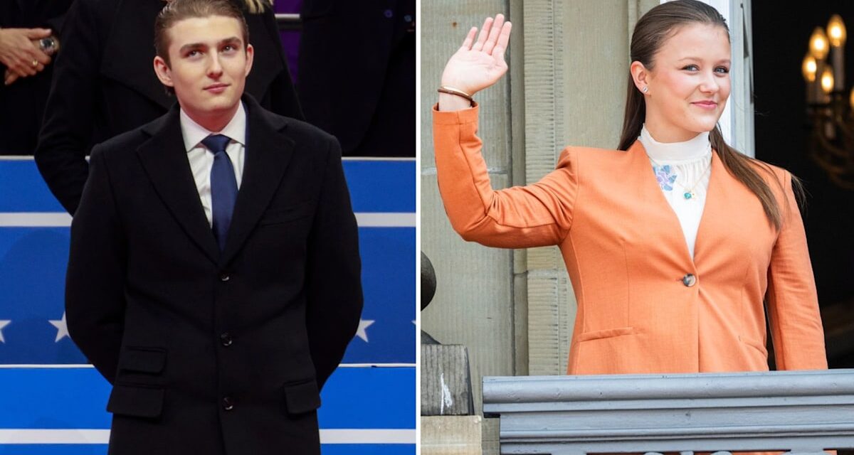 La proposition de mariage de Barron Trump avec une princesse danoise devient virale