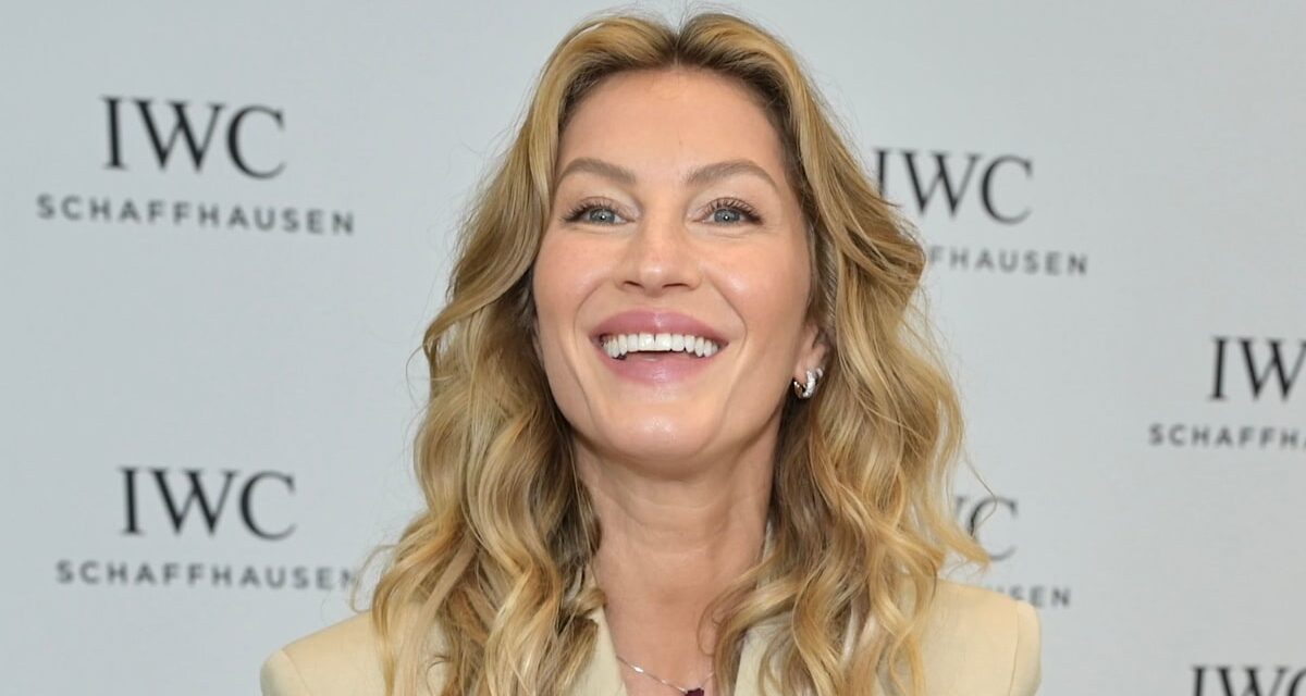Gisele Bündchen revient sur l&rsquo;année à venir avec son bébé et son nouveau mari : « Tant d&rsquo;amour »
