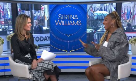 Savannah Guthrie et Serena Williams d&rsquo;AUJOURD&rsquo;HUI ont des allers-retours difficiles à propos du retour au tennis – regardez