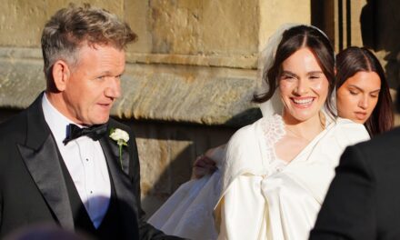 Gordan Ramsay partage une photo émouvante du père de la mariée