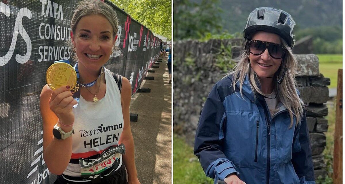 Le programme de remise en forme sans « punition » d&rsquo;Helen Skelton qui la maintient active à 42 ans