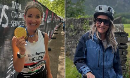 Le programme de remise en forme sans « punition » d&rsquo;Helen Skelton qui la maintient active à 42 ans