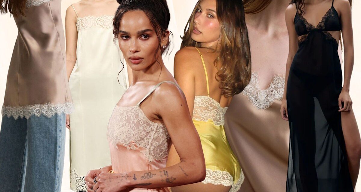 Comment porter des négligés en dentelle comme Zoë Kravtiz, Hailey Bieber et Devon Lee Carlson pour la Saint-Valentin