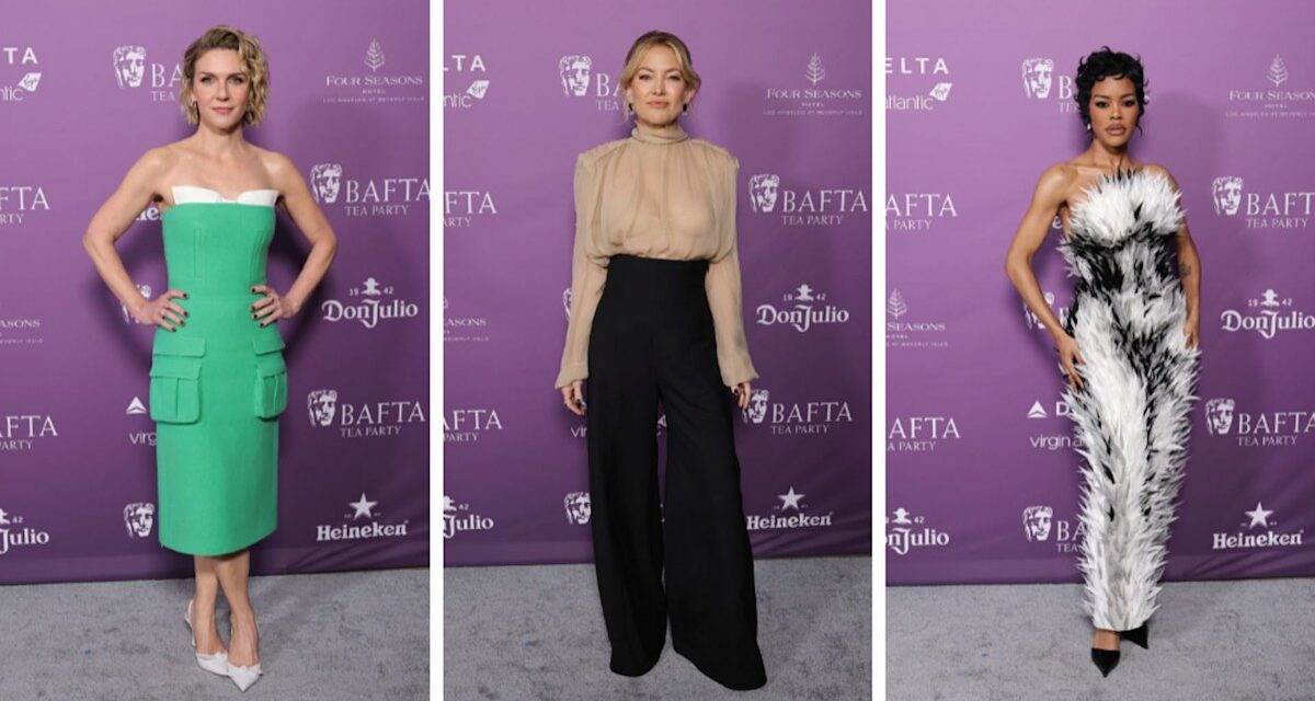 Kate Hudson, Rhea Seehorn et Teyana Taylor volent la vedette à la BAFTA Tea Party