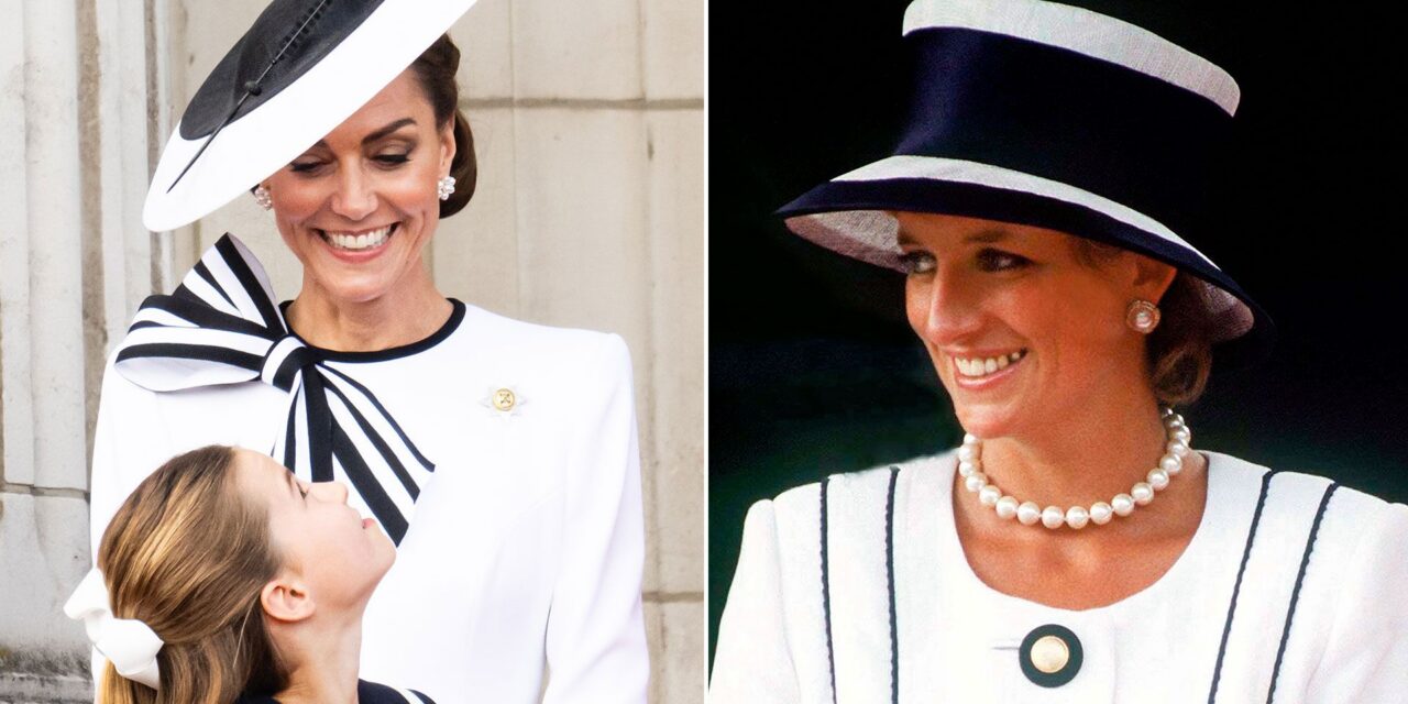 Le truc de mode « libérateur » de la princesse Kate, qu&rsquo;elle a appris de la princesse Diana – et transmis à Charlotte