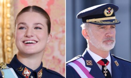 La princesse Leonor est le portrait craché du père du roi Felipe dans de nouvelles photos militaires