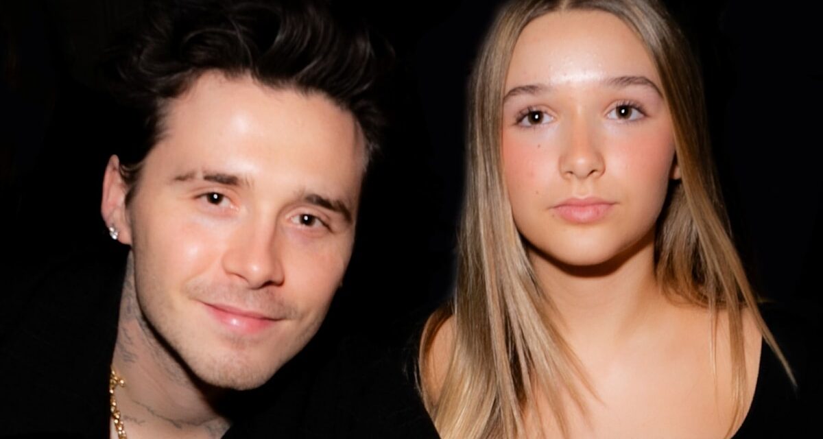 Brooklyn Beckham exhorte sa sœur Harper à « n&rsquo;écouter personne » dans des commentaires découverts