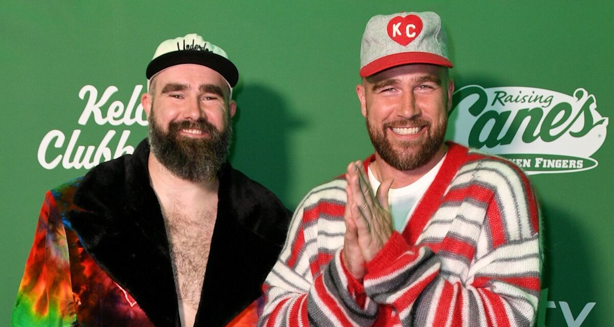 Comment Travis Kelce et son frère Jason ont aidé un olympien de l&rsquo;équipe américaine à entrer dans l&rsquo;histoire