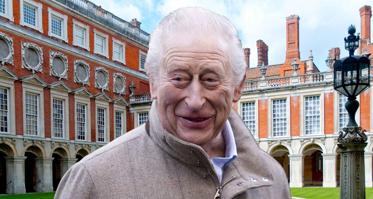 Le palais du roi Charles dans lequel il n&rsquo;a jamais vécu subit un « travail acharné » dans une vidéo fascinante