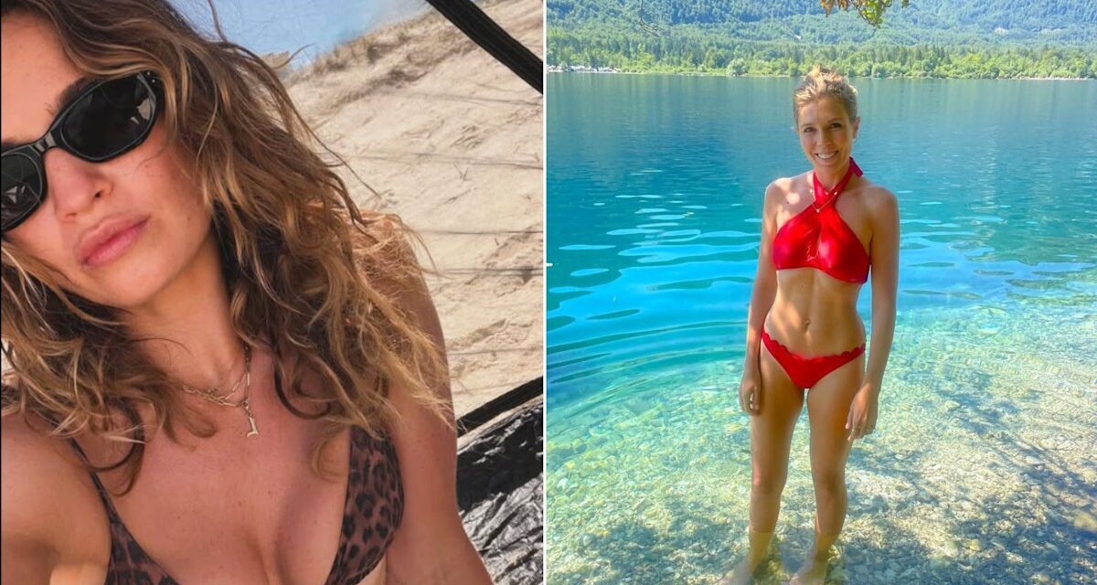 Des célébrités en bikini nous donnent envie de vacances – de Lily James à Carrie Johnson