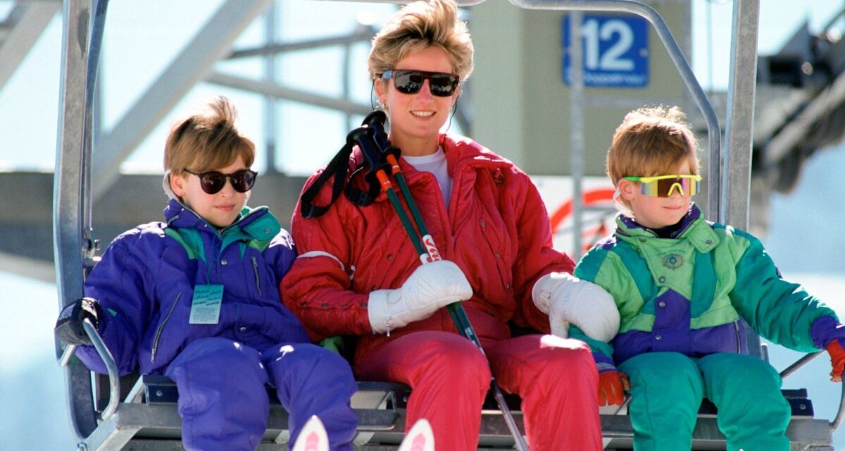La princesse Diana est une muse du style ski des Jeux olympiques d&rsquo;hiver dans une tenue flamboyante des années 80