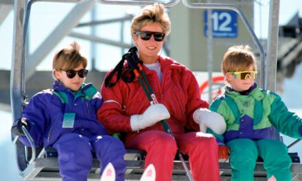 La princesse Diana est une muse du style ski des Jeux olympiques d&rsquo;hiver dans une tenue flamboyante des années 80