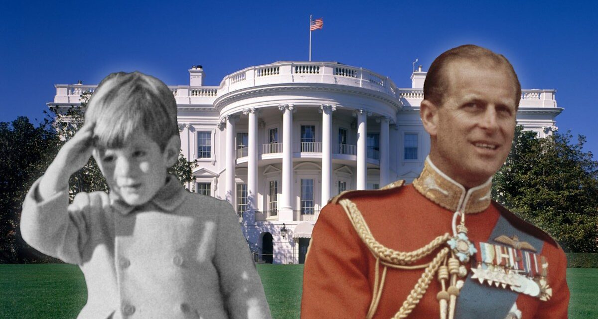 Le doux moment sur lequel Jackie Kennedy est tombée par hasard entre son fils John F. Kennedy Jr. et le prince Philip