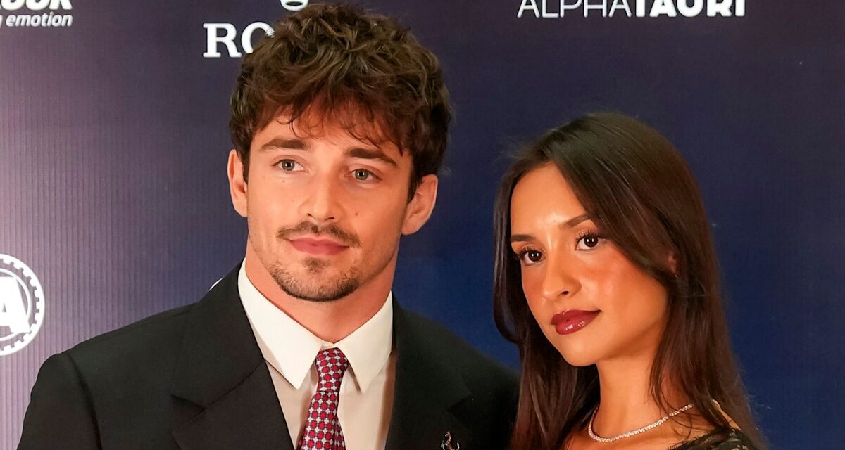 Charles Leclerc et Alexandra Saint Mleux partent dans une Ferrari de 9 millions de livres sterling après leur mariage – rapport