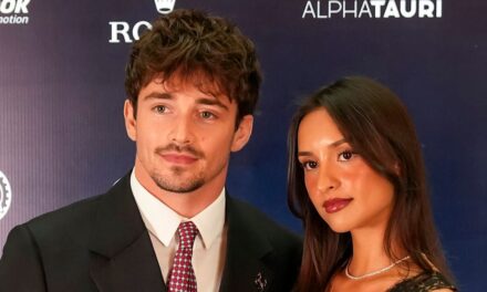 Charles Leclerc et Alexandra Saint Mleux partent dans une Ferrari de 9 millions de livres sterling après leur mariage – rapport