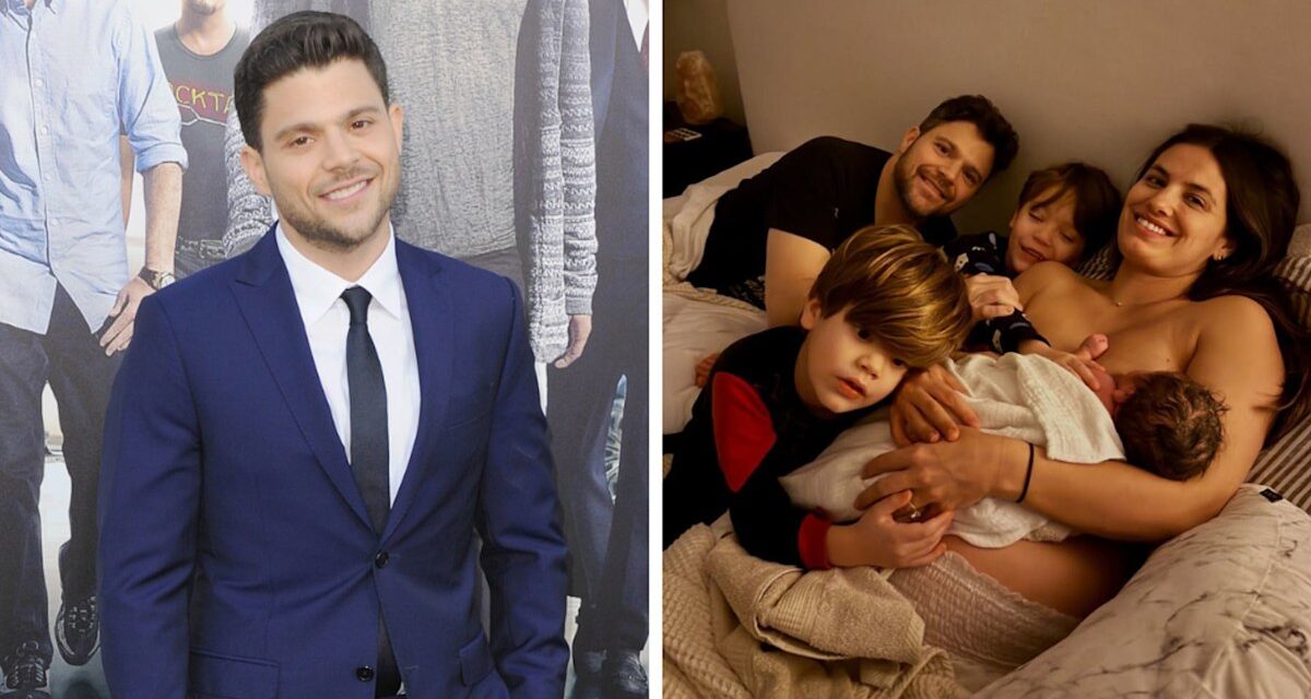 Rencontrez l&rsquo;épouse de l&rsquo;actrice d&rsquo;Entourage Jerry Ferrara et ses trois enfants après que la star ait accueilli son troisième enfant