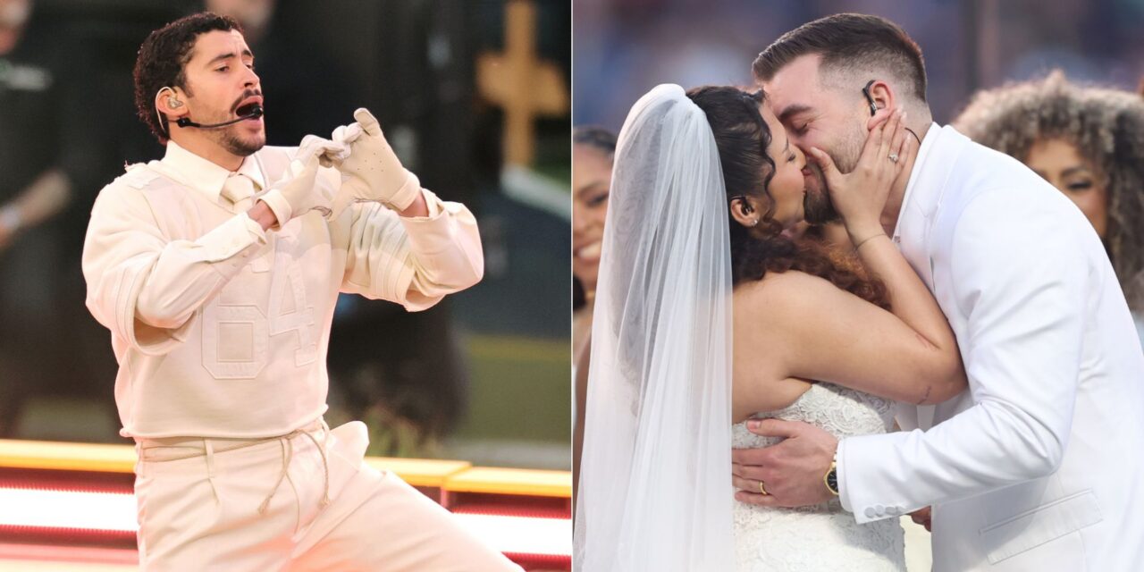 L&rsquo;histoire surprenante derrière la cérémonie de mariage émouvante de Bad Bunny à la mi-temps du Super Bowl