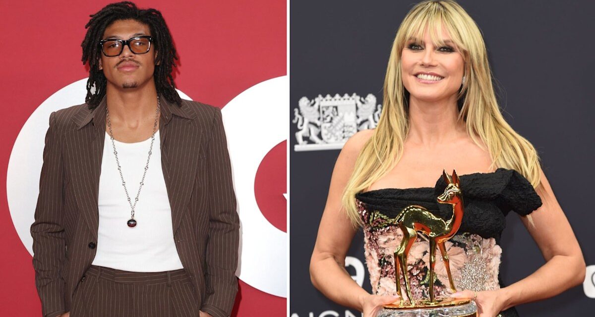 Le fils de Heidi Klum et Seal domine le podium avec un look saisissant à Milan