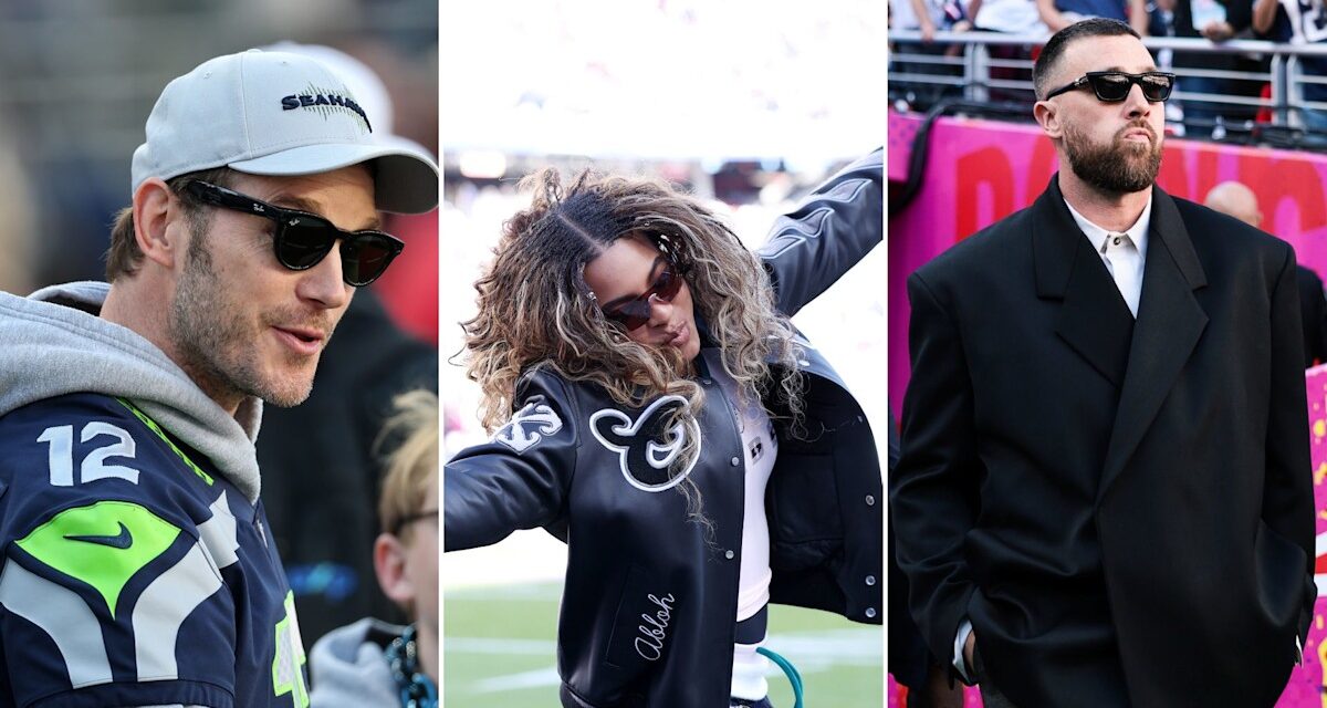 Célébrités au Super Bowl 2026 : Jay-Z et ses filles, Travis Kelce, Chris Pratt et plus — meilleures photos