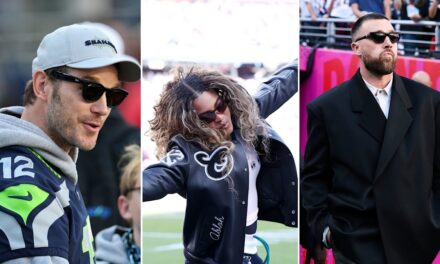 Célébrités au Super Bowl 2026 : Jay-Z et ses filles, Travis Kelce, Chris Pratt et plus — meilleures photos