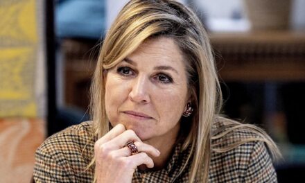 La reine Maxima nous enseigne un style formel à la cinquantaine avec une robe de grand-mère ajustée