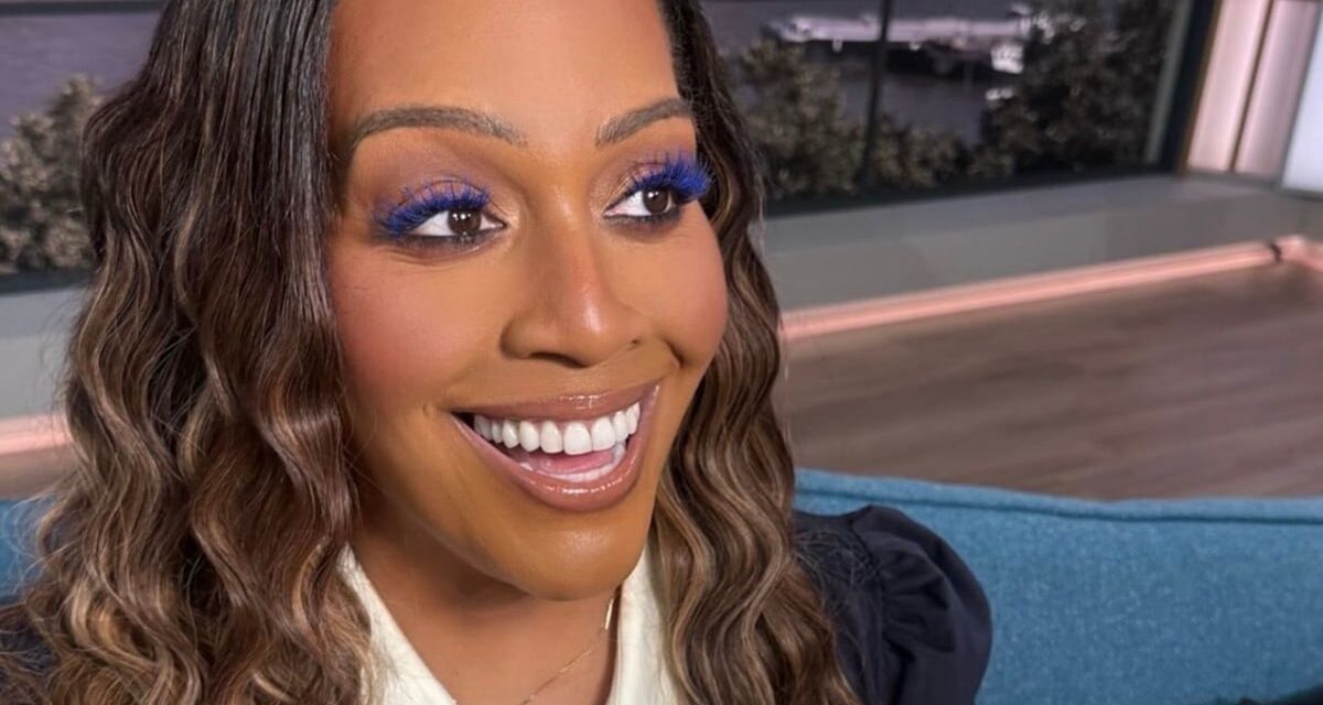 Le coordonné bleu marine chic d&rsquo;Alison Hammond vient de chez Next et je l&rsquo;ajoute immédiatement au panier.