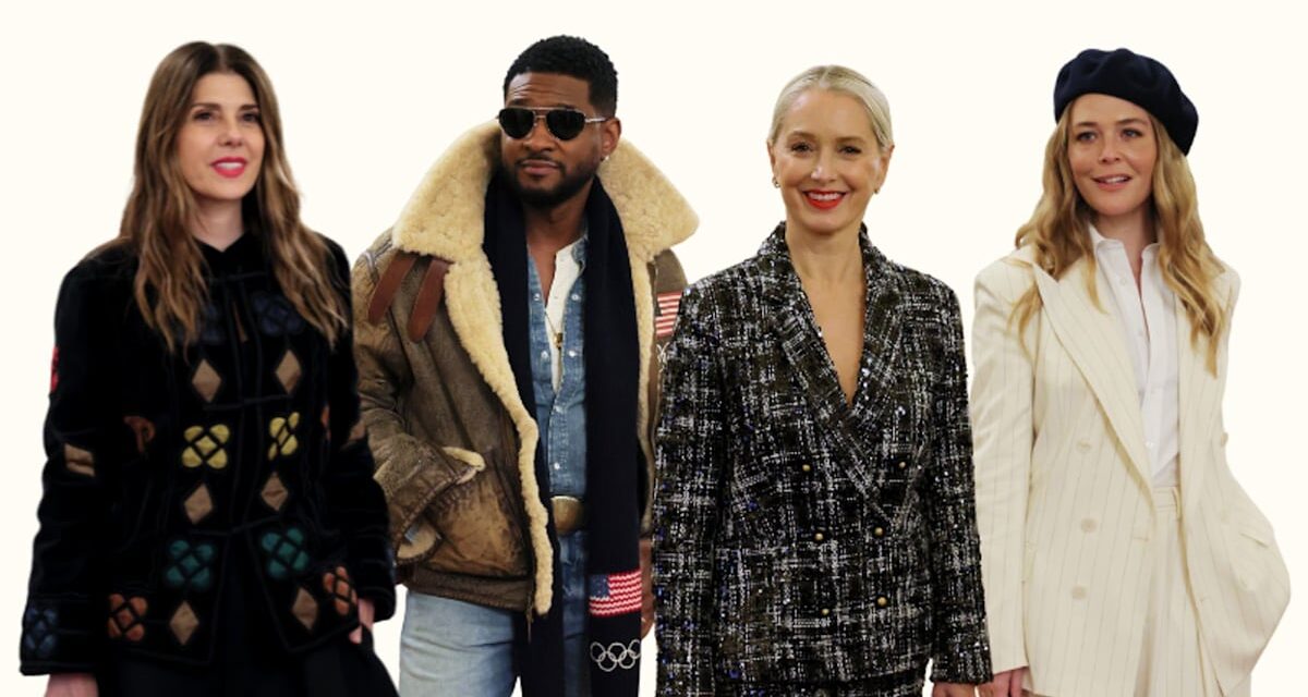 Des stars méchantes, Katherine LaNasa du Pitt, et d&rsquo;autres stars éblouissent lors de la cérémonie d&rsquo;ouverture des Jeux olympiques avec des looks dignes d&rsquo;une médaille d&rsquo;or