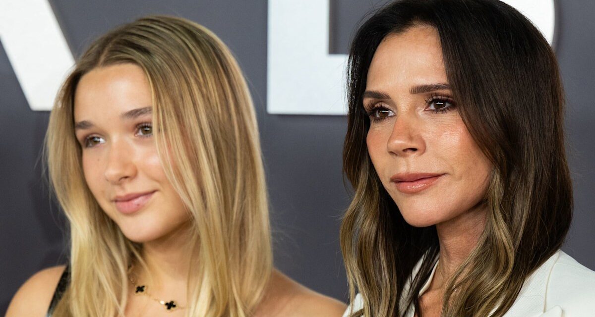 Le rare message de Harper Beckham pour la Saint-Valentin pour maman Victoria alors qu&rsquo;elle s&rsquo;associe à papa David