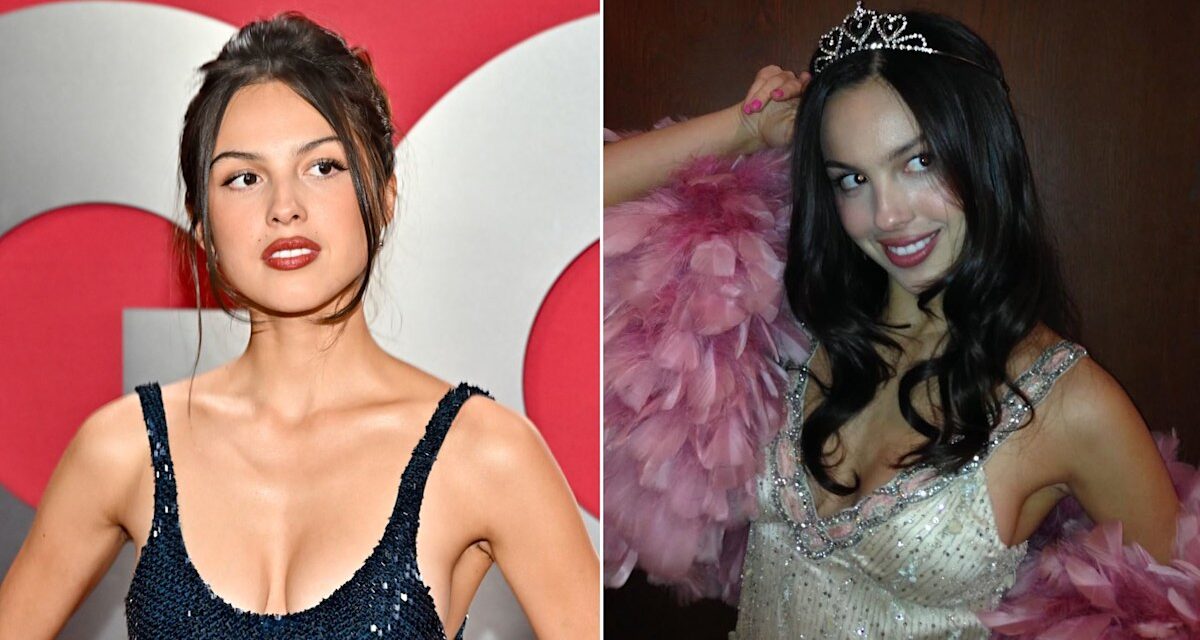 Olivia Rodrigo fête ses 23 ans dans une mini-robe ornée de bijoux lors d&rsquo;une fête sur le thème des princesses – meilleures photos