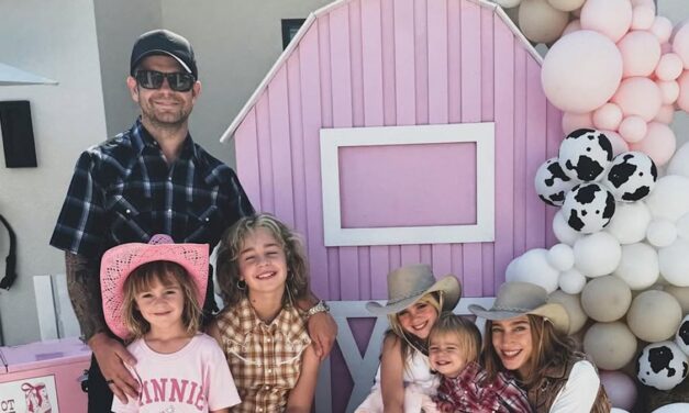 Minnie, 8 ans, la fille de Jack Osbourne, surprise avec le gâteau d&rsquo;anniversaire à couper le souffle de ses rêves