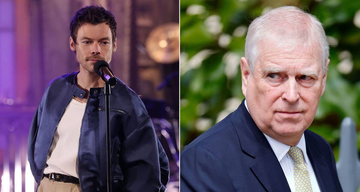 Harry Styles suscite une réaction avec la blague d&rsquo;Andrew Mountbatten-Windsor lors du monologue de SNL – regardez