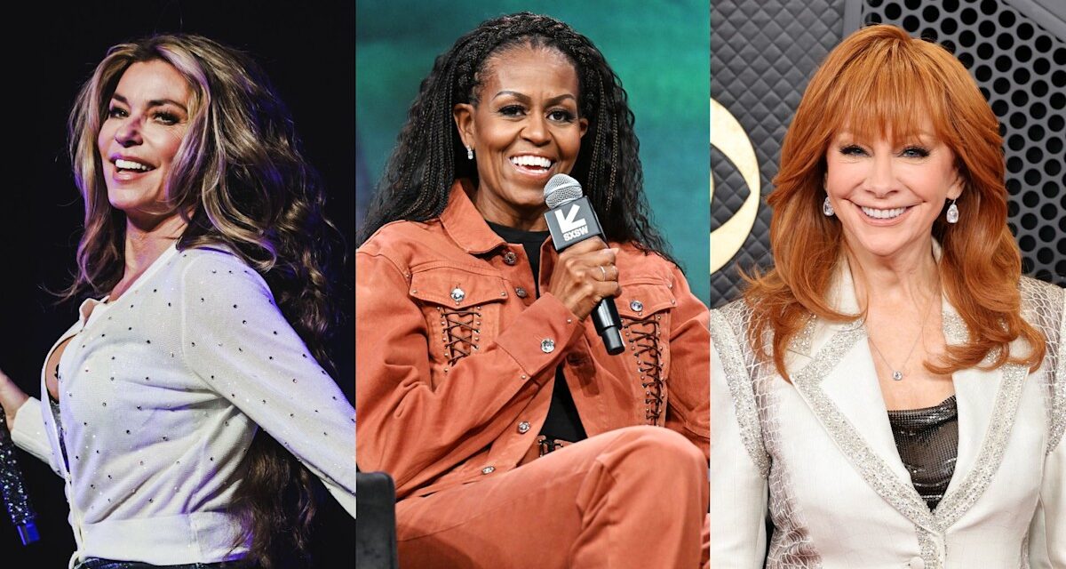 Shania Twain, Reba McEntire, Michelle Obama et d&rsquo;autres stars célèbrent la Journée internationale de la femme