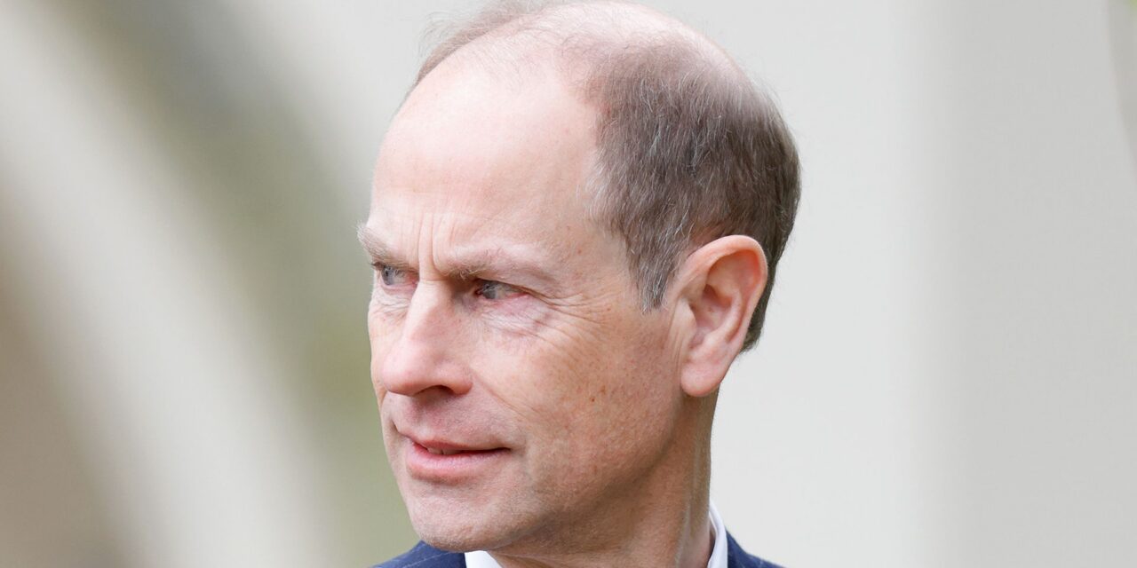 Le Prince Edward, ému, semble fondre en larmes sur une photo « inhabituelle »