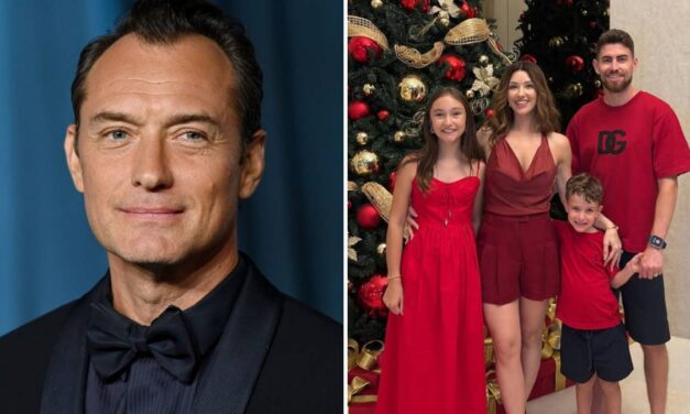 Rencontrez la famille recomposée de Jude Law, dont un footballeur très célèbre
