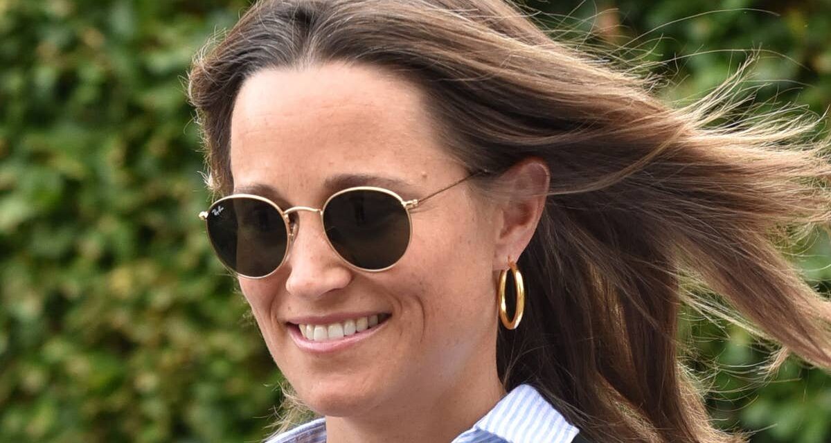 La robe près du corps « légère » de Pippa Middleton qu&rsquo;elle portait à 6 mois de grossesse