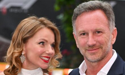 Geri Halliwell-Horner et son mari Christian profitent d&rsquo;un rendez-vous romantique à Cheltenham