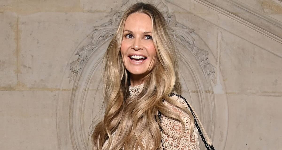 La star des années 90, Elle McPherson, a l&rsquo;air intemporelle alors qu&rsquo;elle célèbre son 62e anniversaire