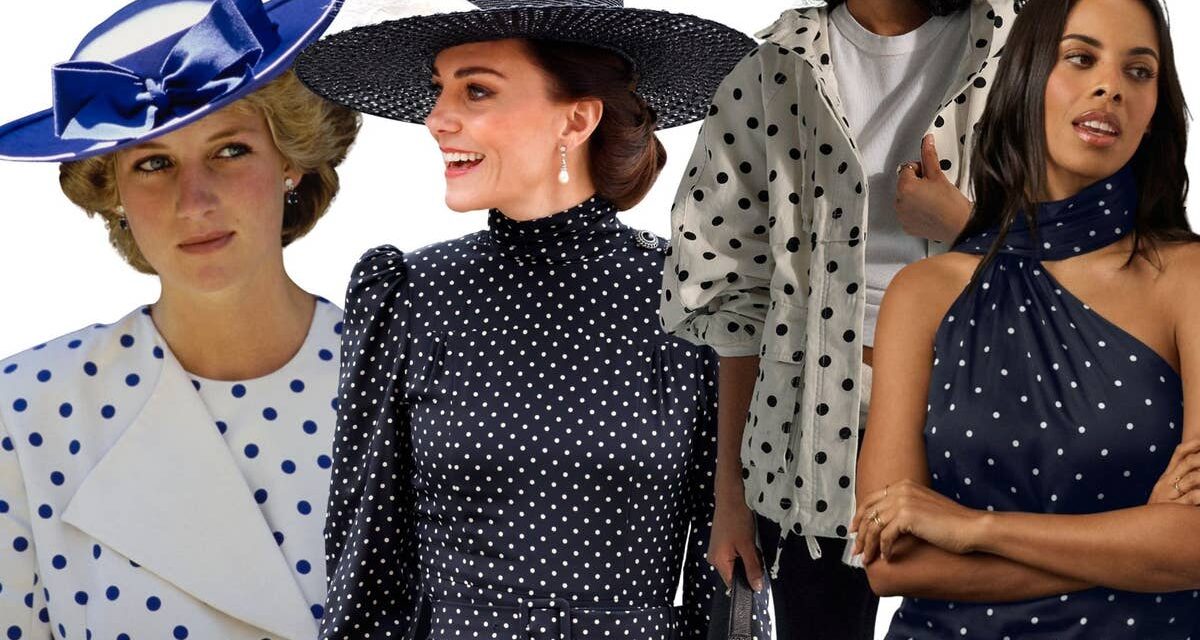 L&rsquo;imprimé à pois incontournable de la princesse Diana est la déclaration de style ultime du printemps 2026