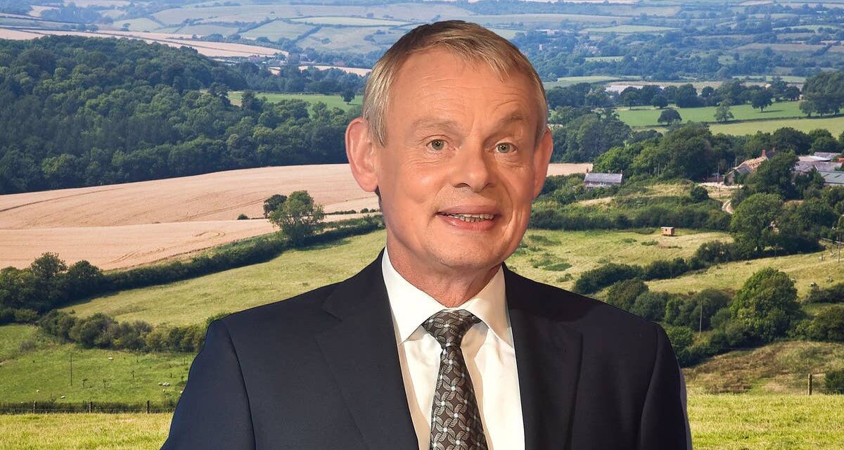 La ferme « sauvage » de 130 acres de Martin Clunes qu&rsquo;il a achetée pour plaire à sa fille Emily