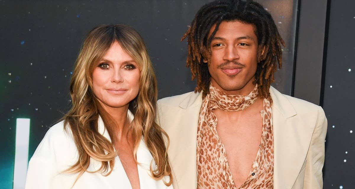 Henry, 20 ans, le fils imposant de Heidi Klum et Seal, modèle, vole la vedette sur le tapis rouge