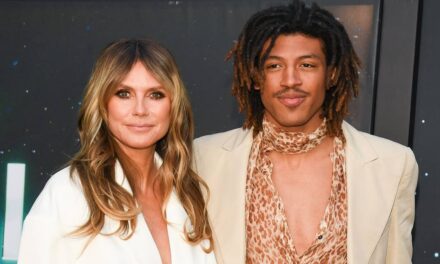 Henry, 20 ans, le fils imposant de Heidi Klum et Seal, modèle, vole la vedette sur le tapis rouge