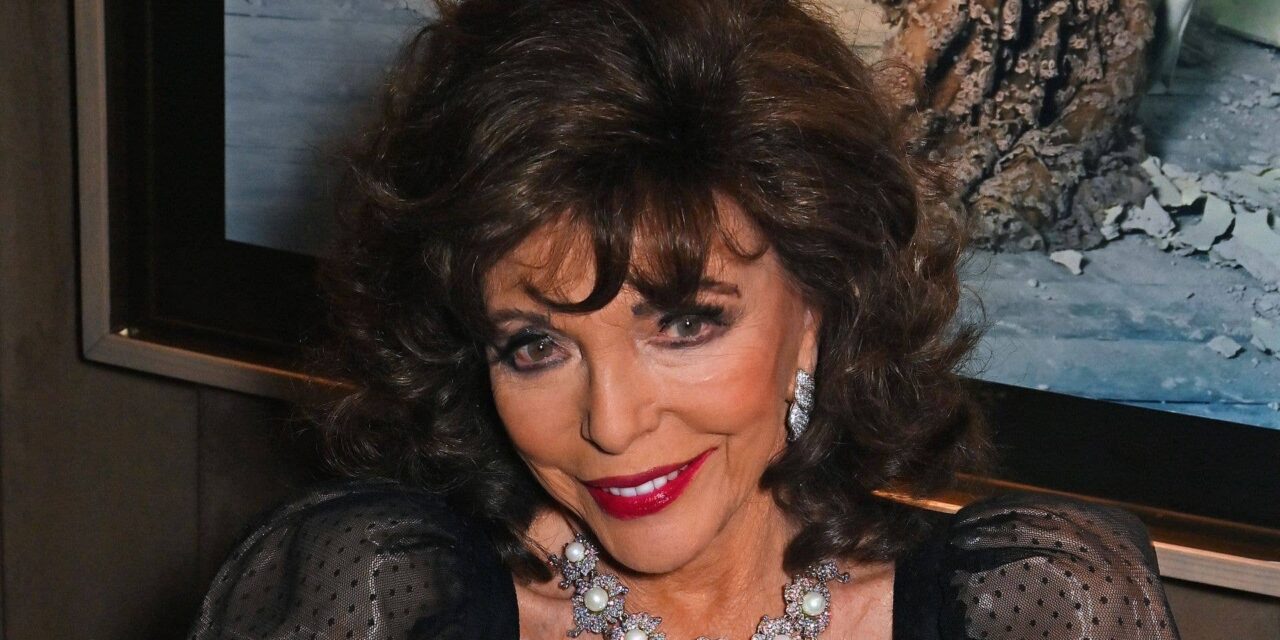 Les petits-enfants de Dame Joan Collins lui donnent un prénom ultra mignon