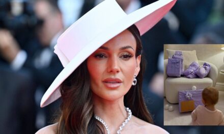 Palma, le bébé de Michelle Keegan, est la princesse d&rsquo;anniversaire ultime – avec des pantoufles en satin et un souvenir doré