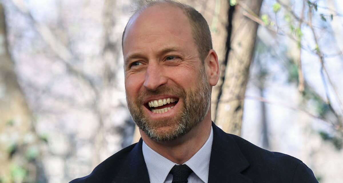 Le prince William réagit à un compliment inattendu en surprenant les habitants sur la plage