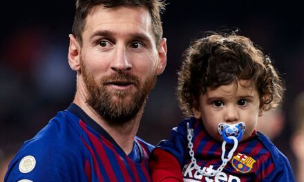 Le fils de Lionel Messi, Ciro, 8 ans, est sa copie conforme sur les photos d&rsquo;anniversaire – alors qu&rsquo;il suit les traces du footballeur