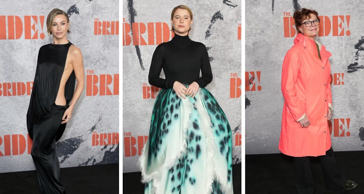 Jessie Buckley et Susan Sarandon sont les mieux habillées de The Bride ! première