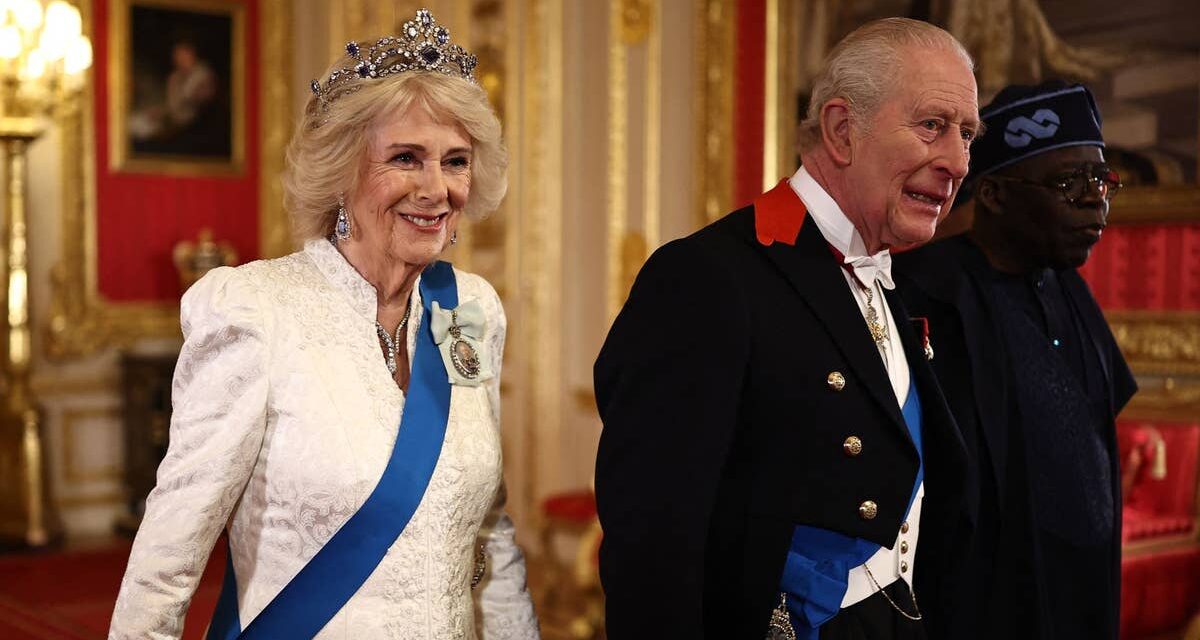 La première royale qui a eu lieu au banquet d&rsquo;État