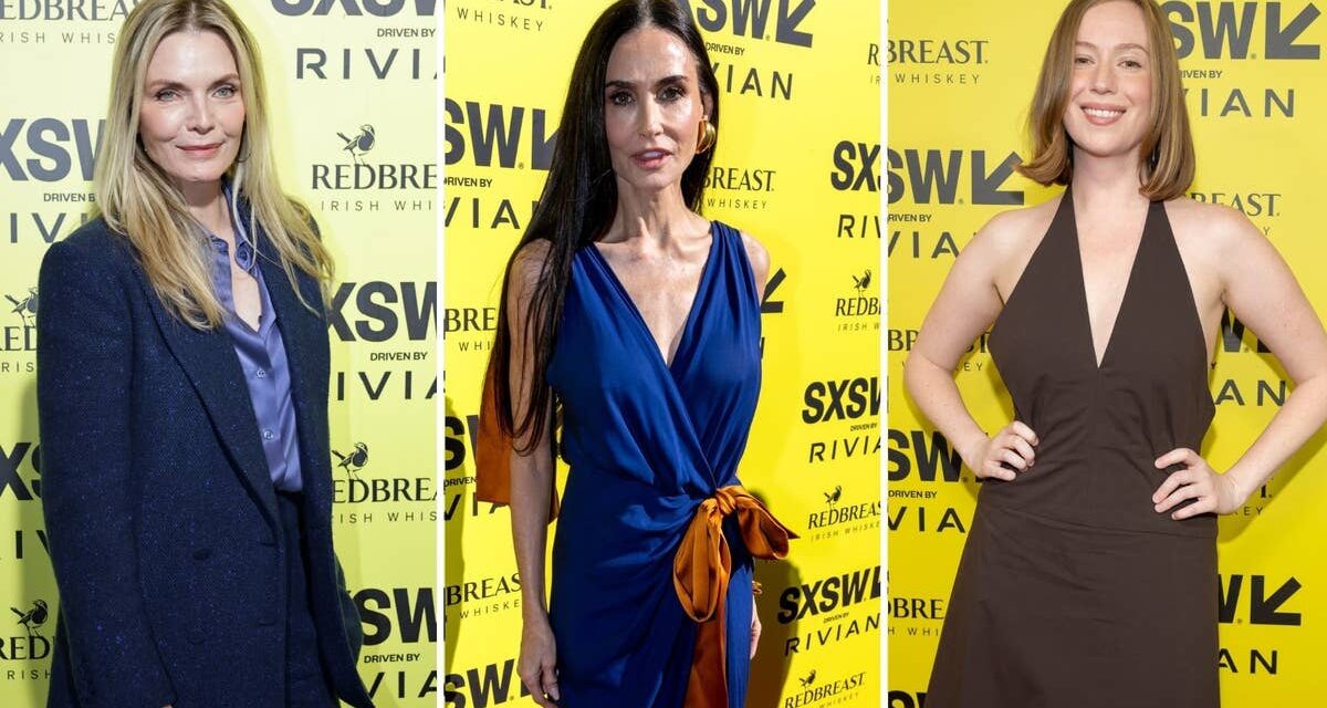 Demi Moore et Michelle Pfeiffer sont les mieux habillées du festival SXSW 2026