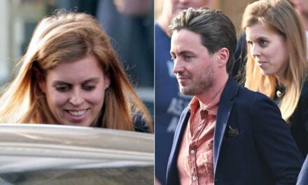 La princesse Béatrice et Edoardo Mapelli Mozzi sont tout sourire alors que les rumeurs de mariage se terminent